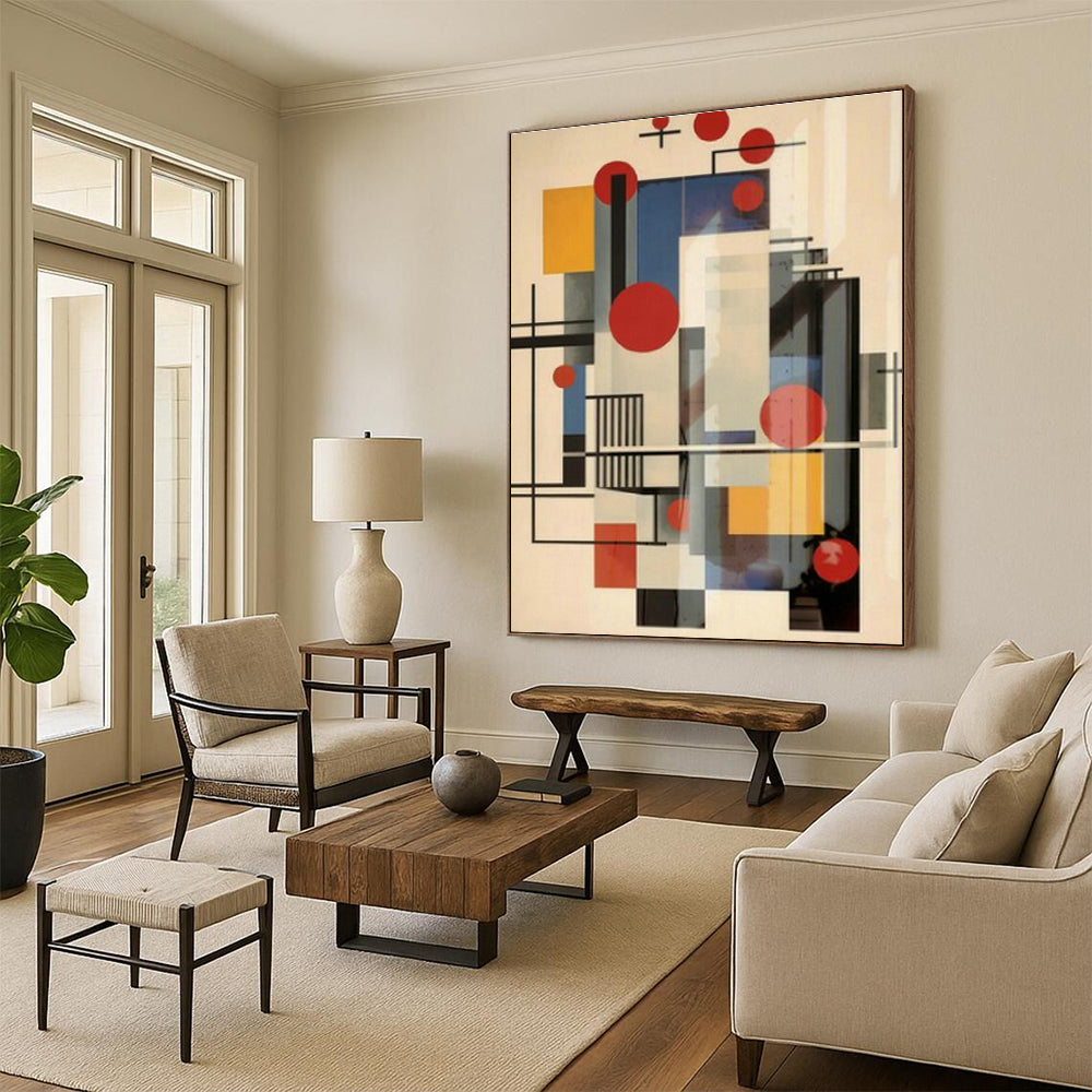 Geometric Abstract Art for Modern Design Studio & Art - Centric Library DLZ1939