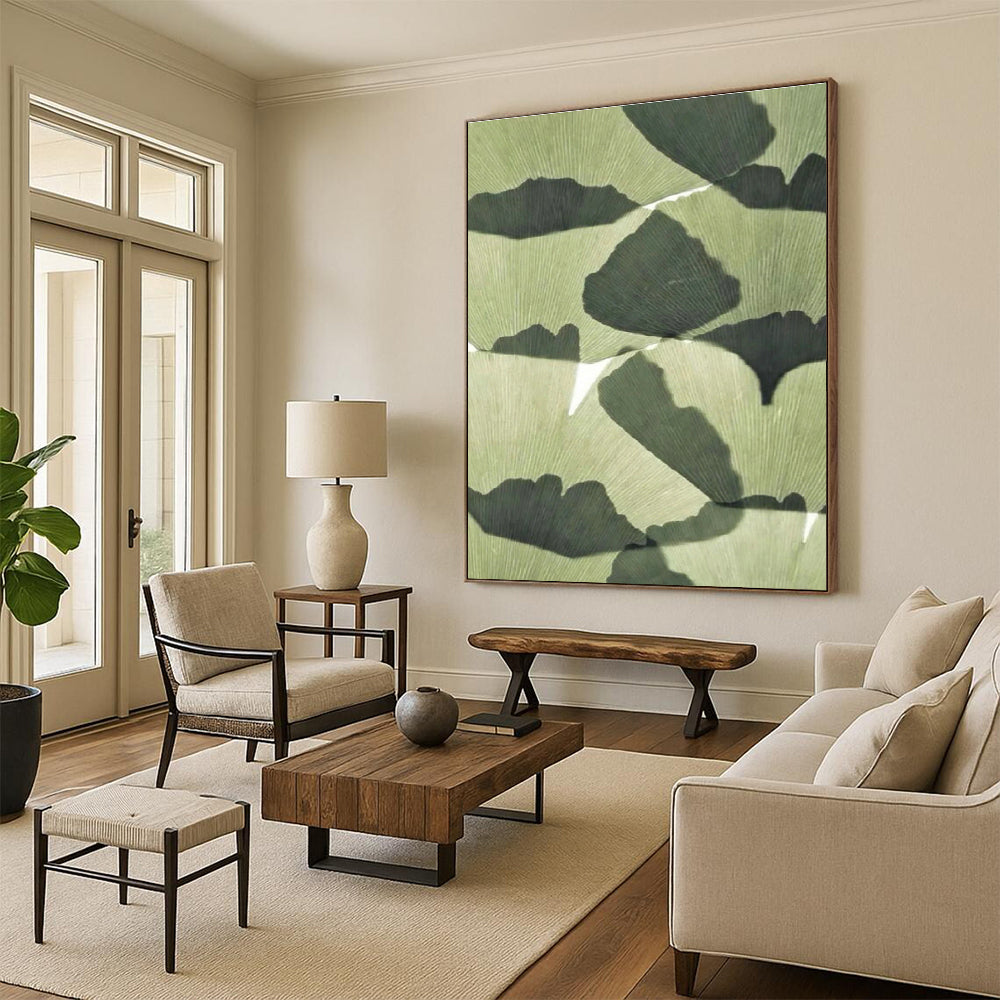 Creative Ginkgo Leaf Art for Botanical Garden Gift Shop & Nature - Loving Home DLZ1077