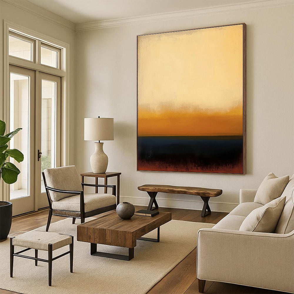 Gradient Color Block Art for Modern Office & Art Gallery Hall DLZ2101