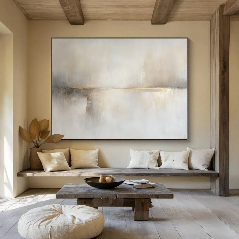 Minimalist Gold Line Art for Luxury Boutique Hotel Room & Sophisticated Home Office SC136