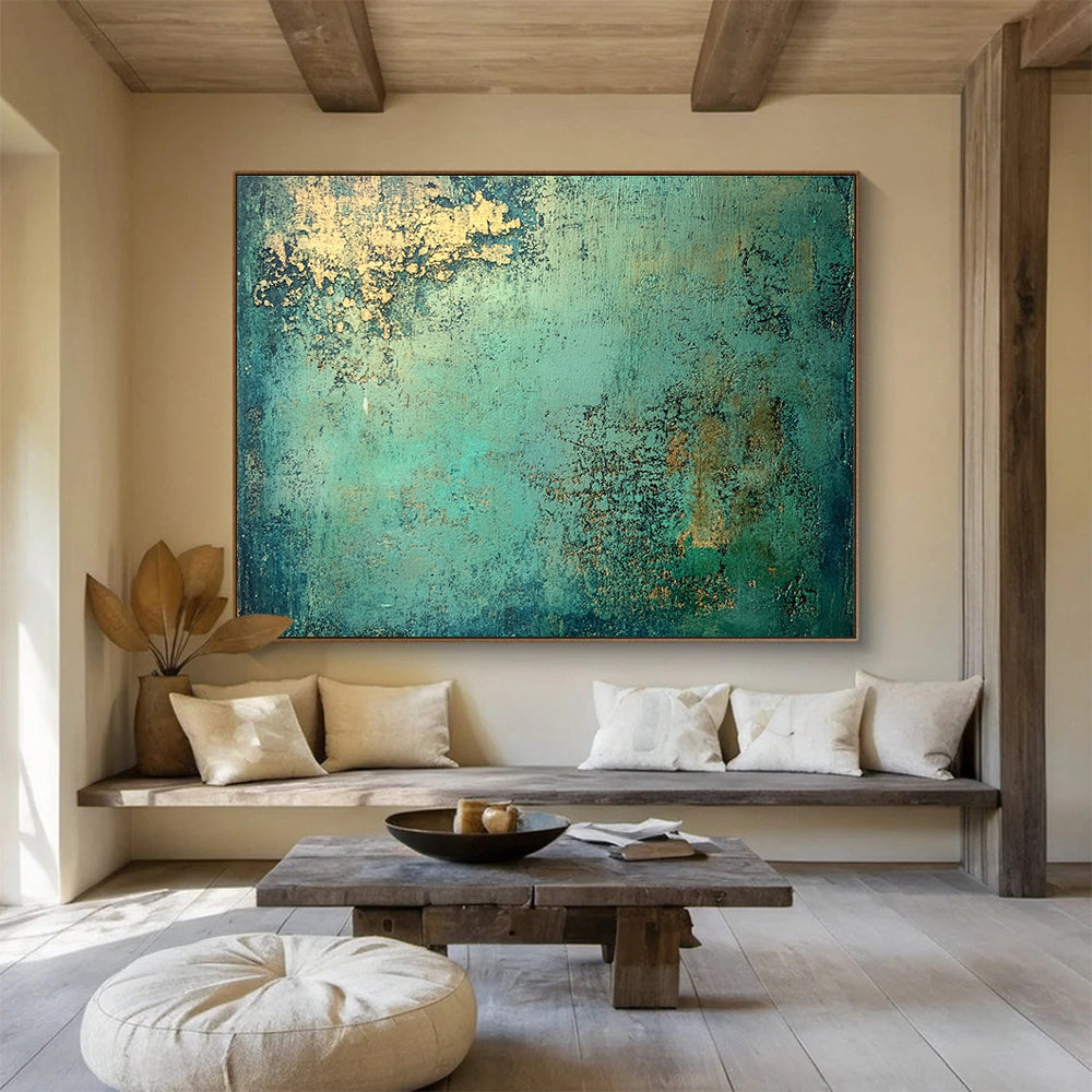 Retro - Inspired Abstract Art for Mid - Century Home & Boutique Hotel SC593