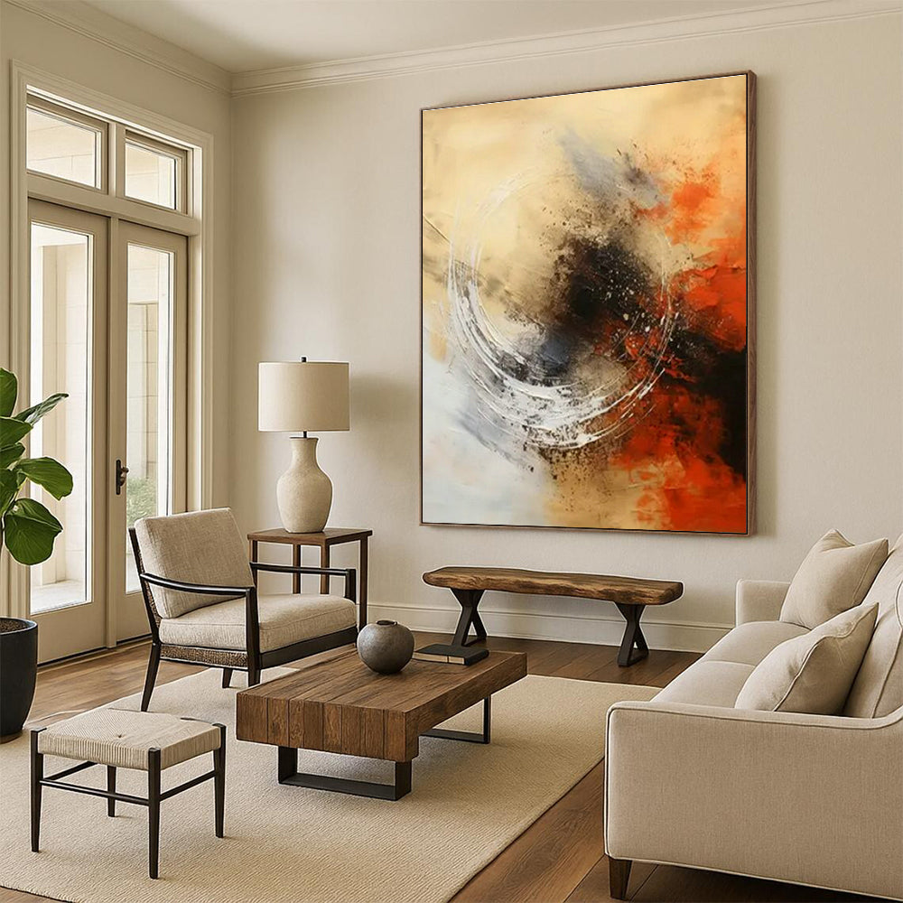 Abstract Color Interweave Art for Modern Living Room & Creative Office Lounge DLZ1710