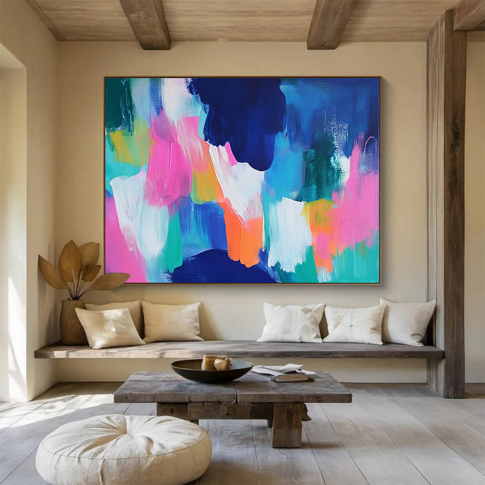 Lively Abstract Art for Creative Studio & Modern Café SC562