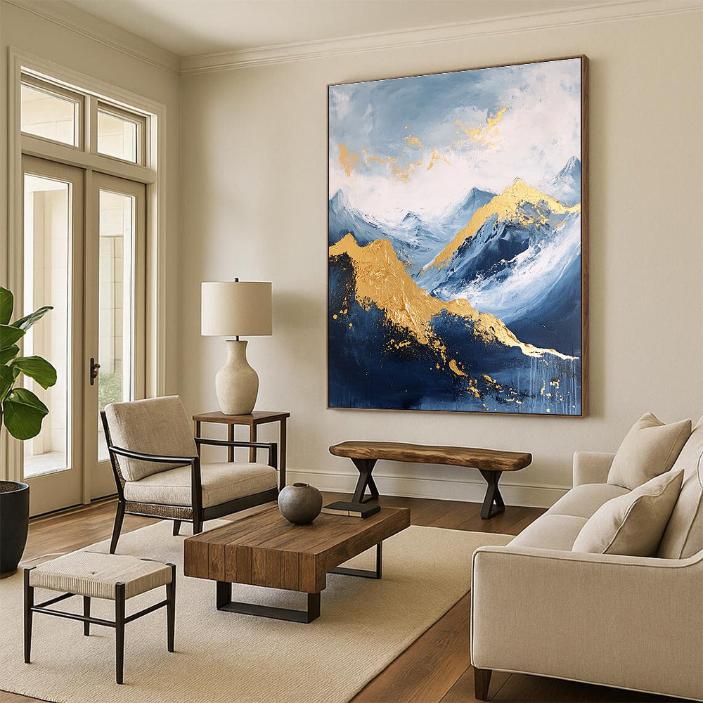 Opulent Landscape Art for Mansion Foyer & High - End Spa STSC013