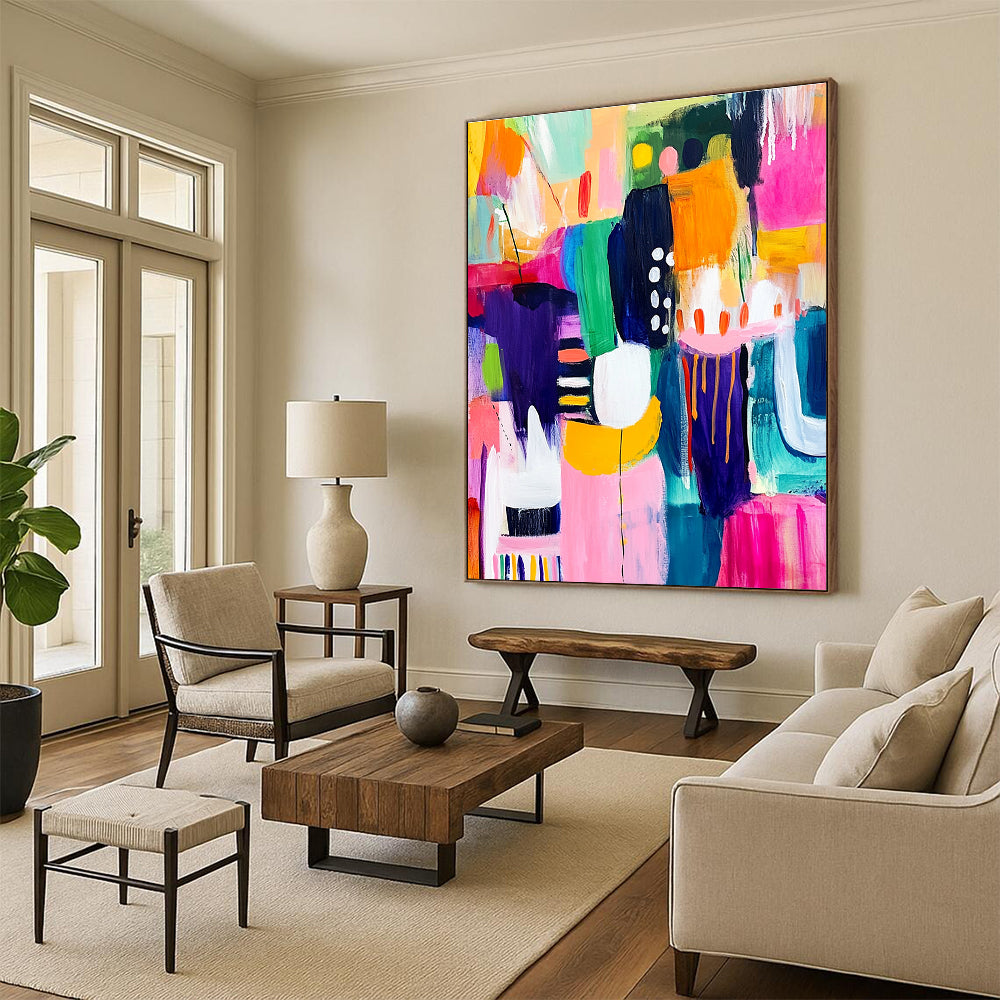 Vibrant Abstract Forms for Playful Kids’ Creativity Zone & Art - Loving Café STSC1219