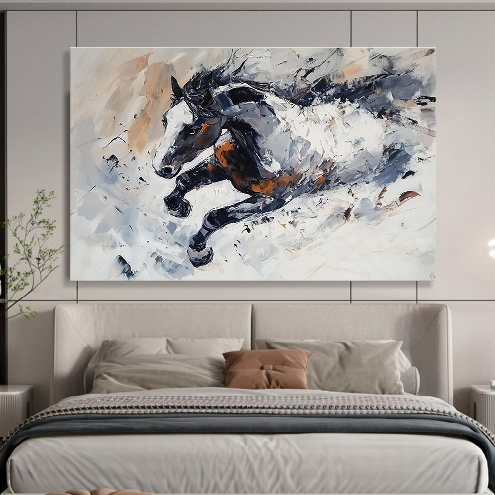 Energetic Equine Art for Equestrian Club & Sports Bar SC594