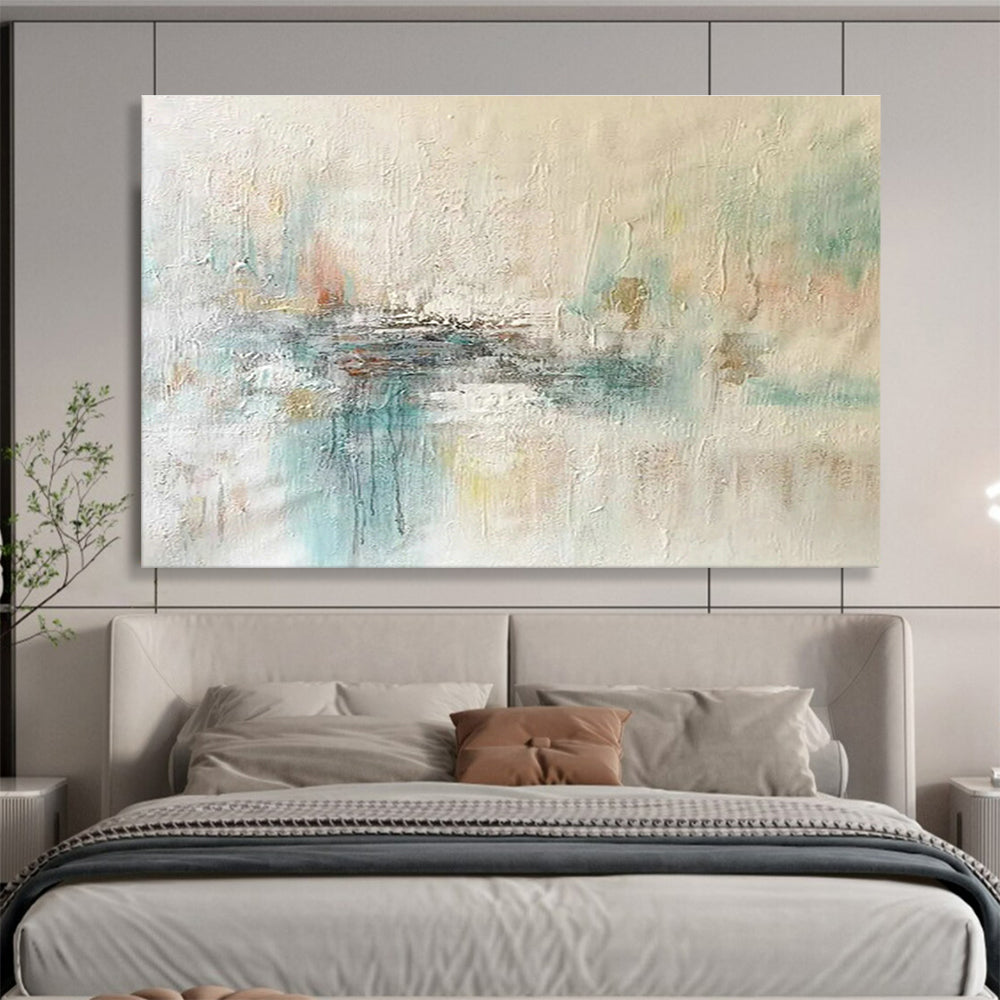 Soft - Color Abstract Art for Minimalist Spa Waiting Rooms DLZ2674