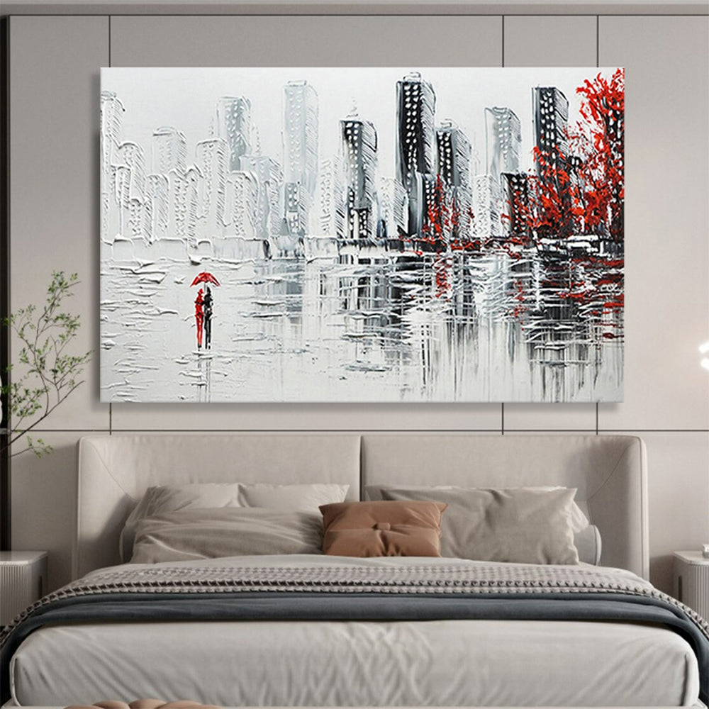 Cityscape Lover’s Art for Modern Loft Apartment Living Rooms DLZ3270