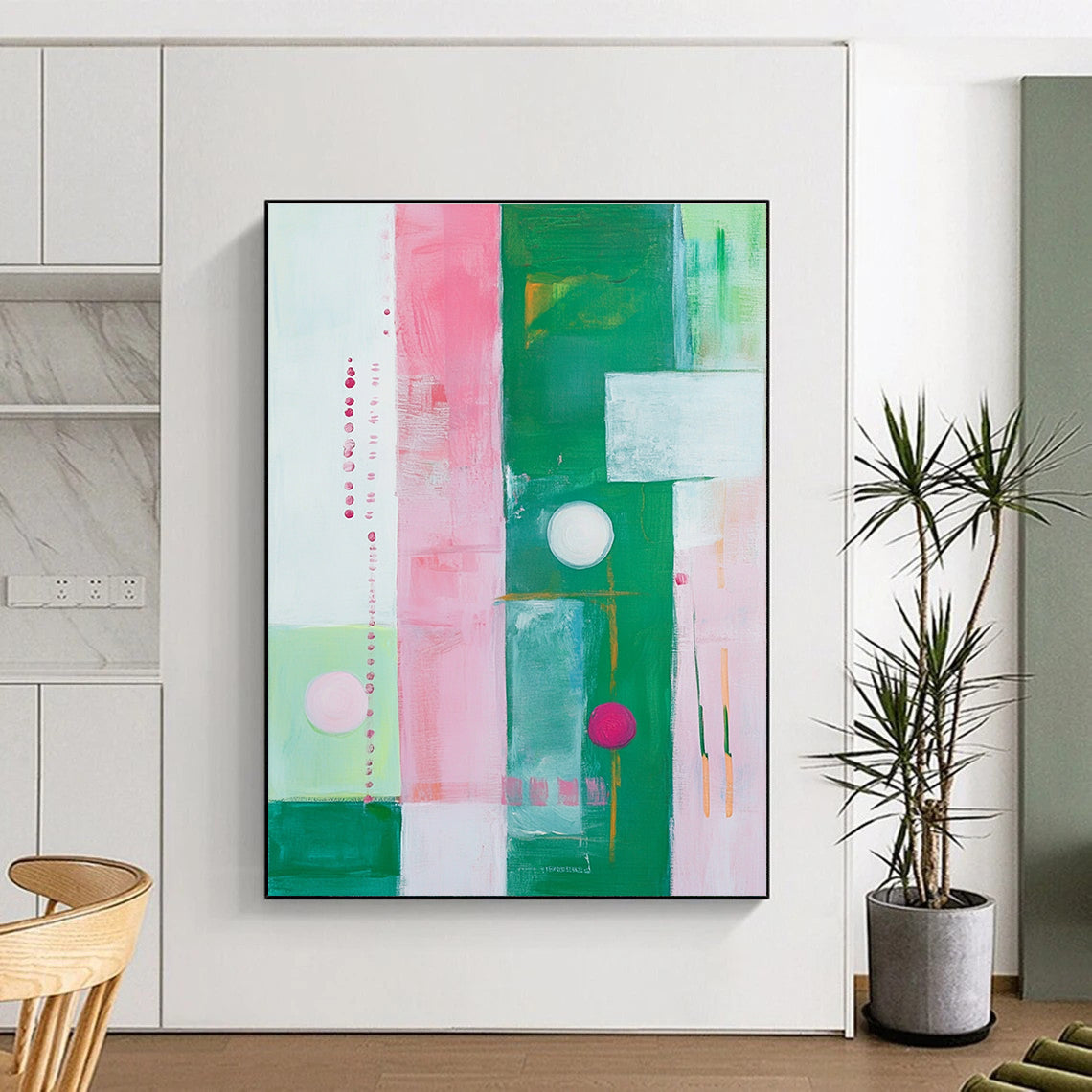 Colorful Geometric Abstract for Playful Kids’ Area & Modern Café STSC325