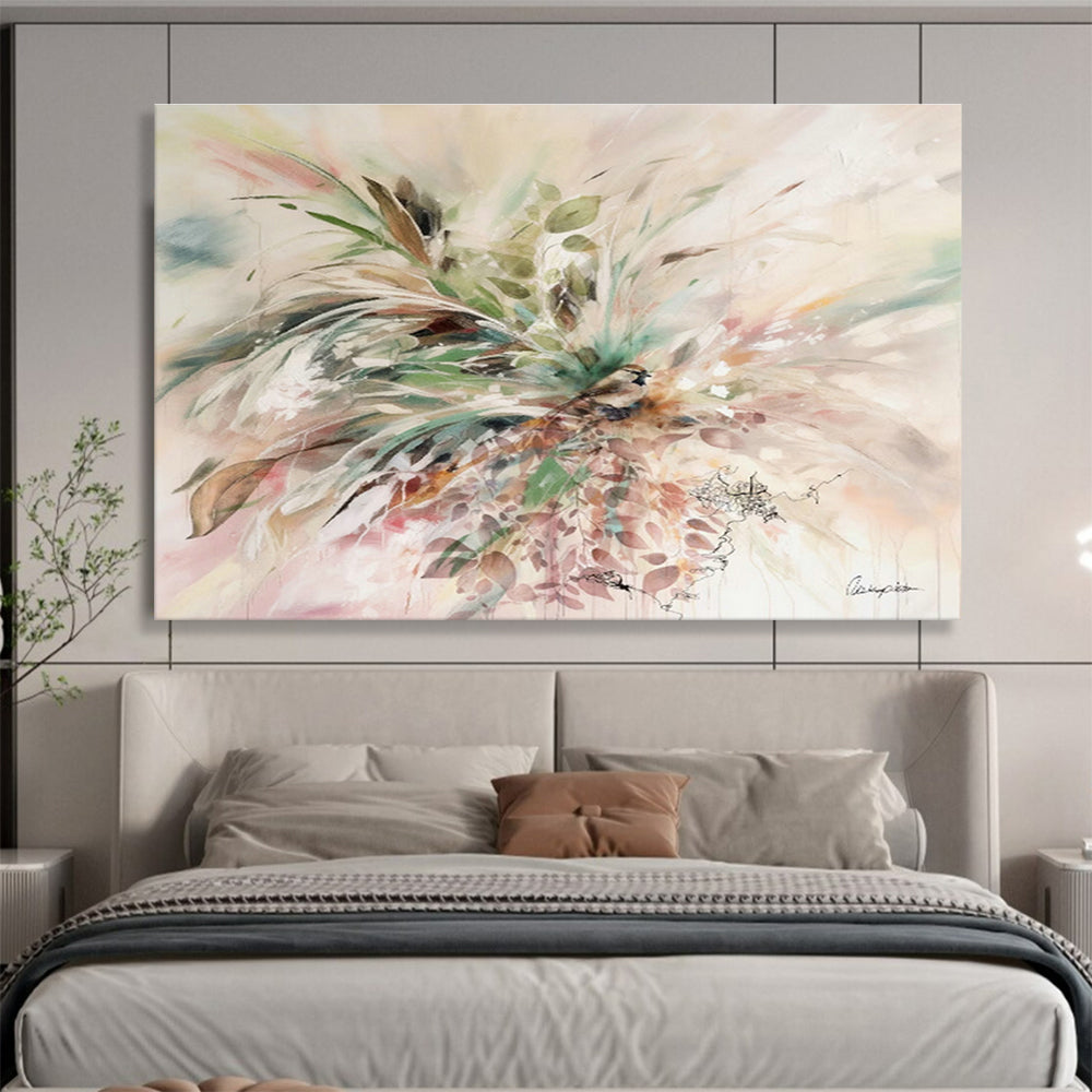 Bird in Grass Art for Nature - Inspired Reading Nook DLZ2919