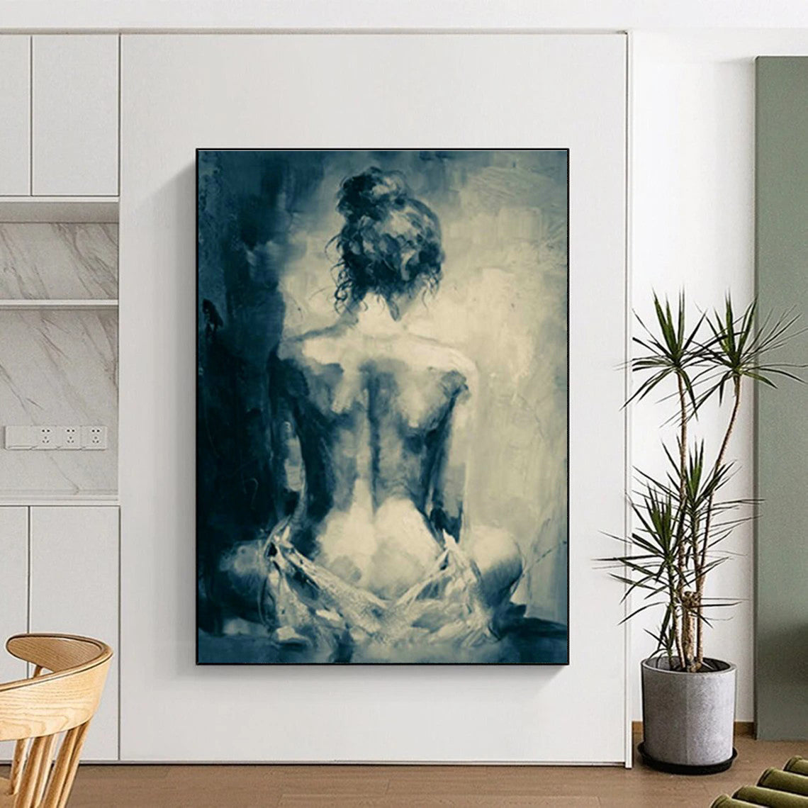 Gargantuan Custom - Formulated Abstract Canvas for Living Room & Office DLZ0110