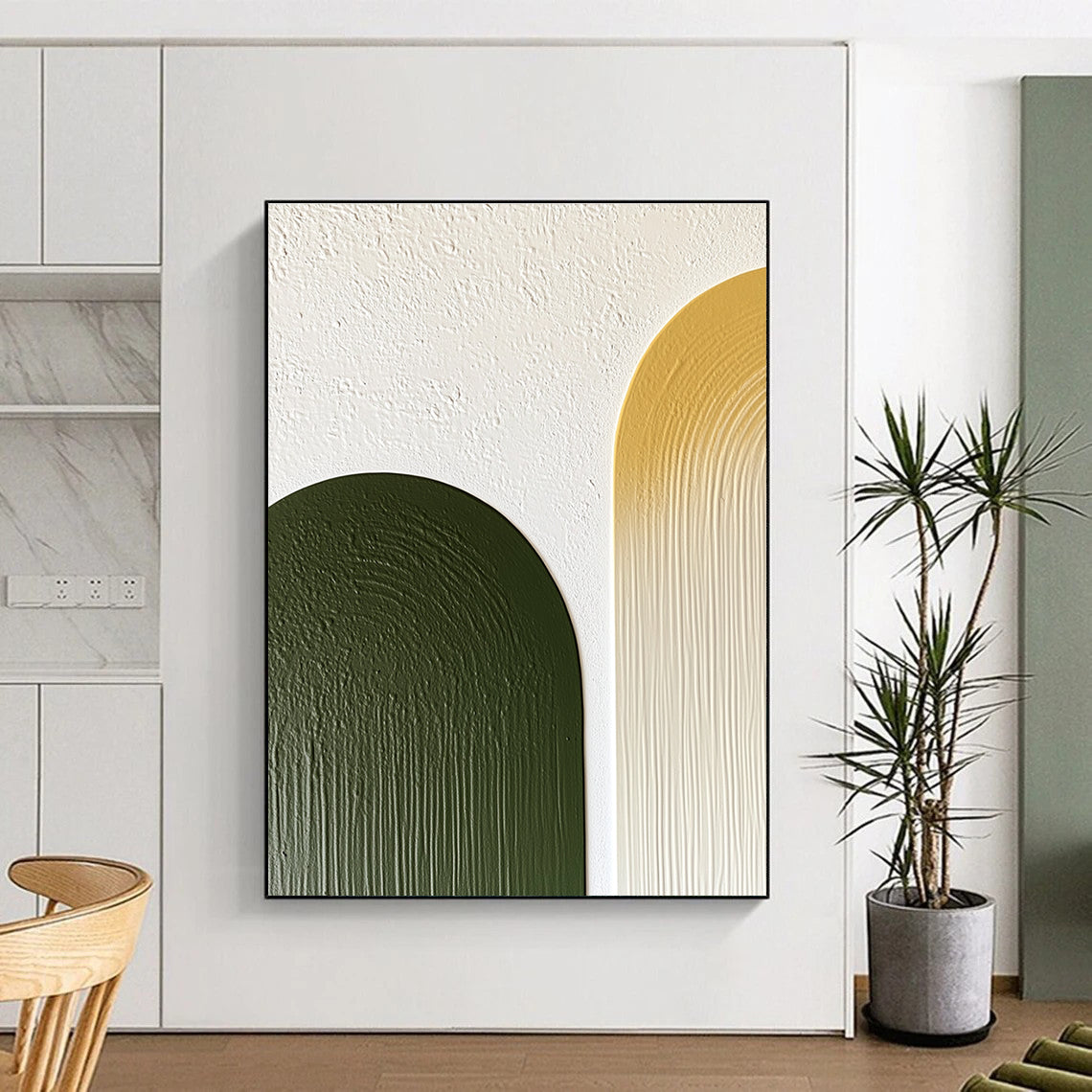 Abstract Arch Textures for Mid - Century Modern Office & Artistic Home Entrance STSC964