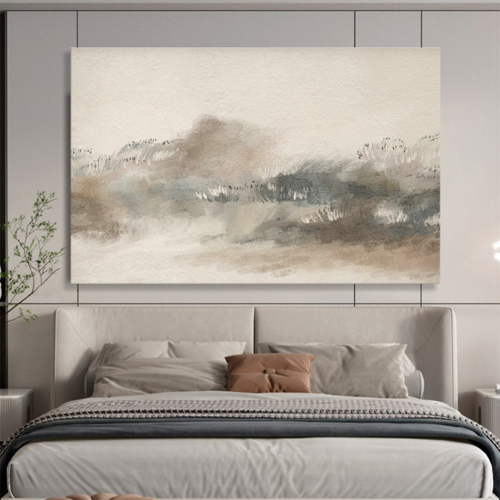 Soft - Color Landscape Abstract Art for Zen - Inspired Home Offices DLZ2628