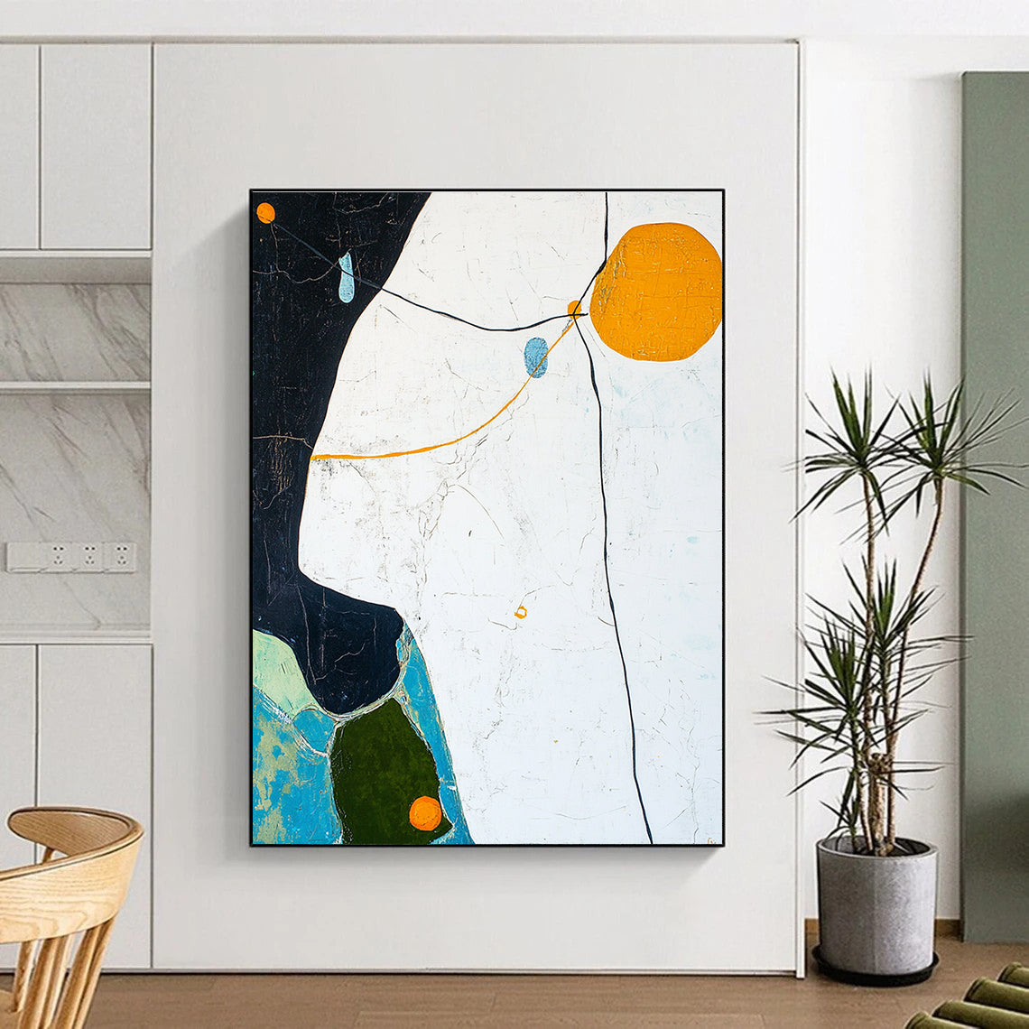 Minimalist Abstract Shapes for Modern Office & Contemporary Art Space STSC296
