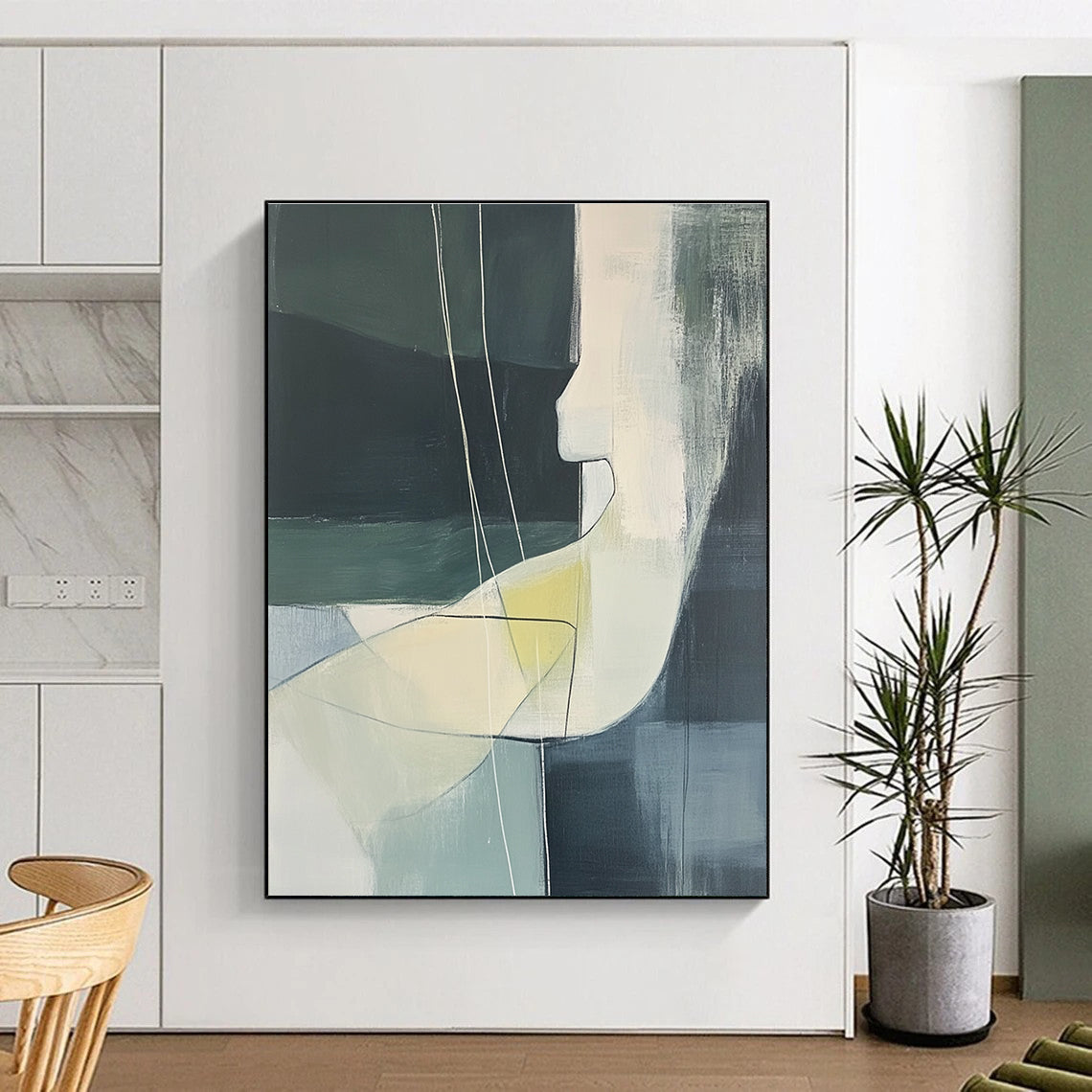 Minimalist Geometric Art for Office & Hallway STSC672