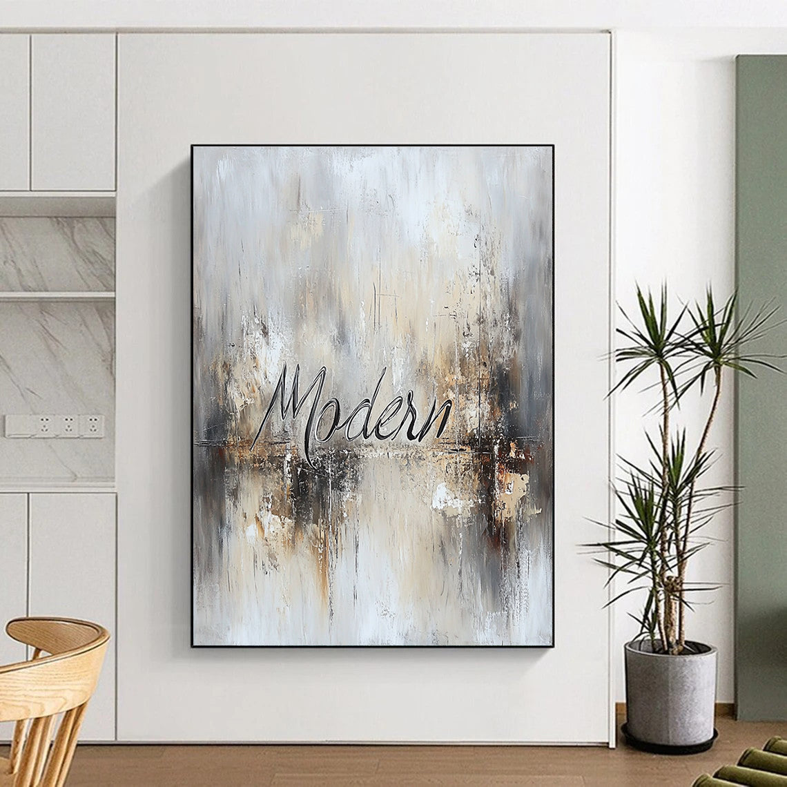 “Modern” Abstract for Contemporary Office & Design Showroom STSC816