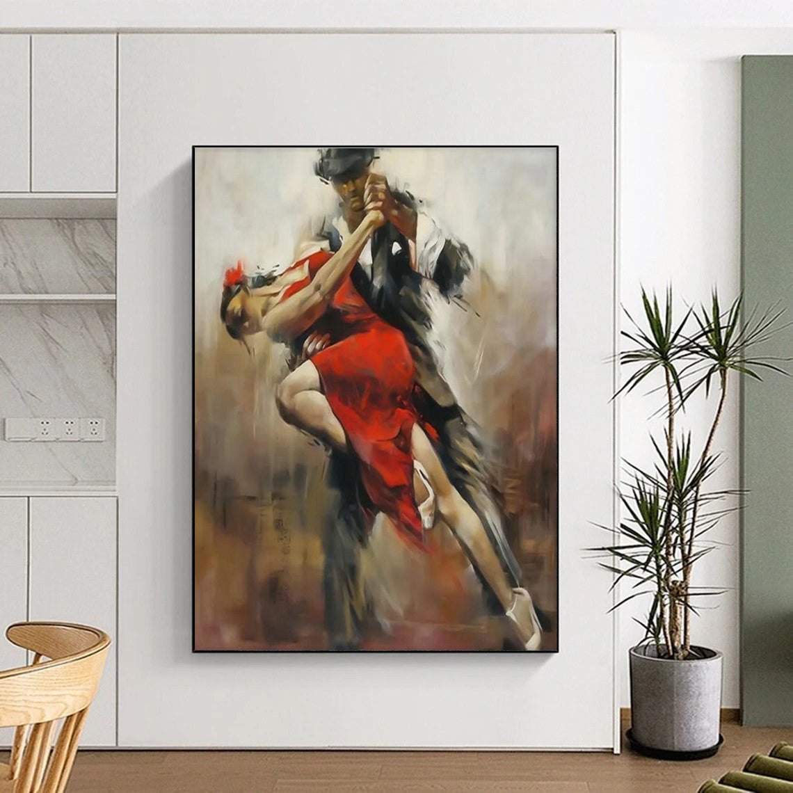 Passionate Dance Art for Wedding Venue & Romantic Lounge DLZ2337