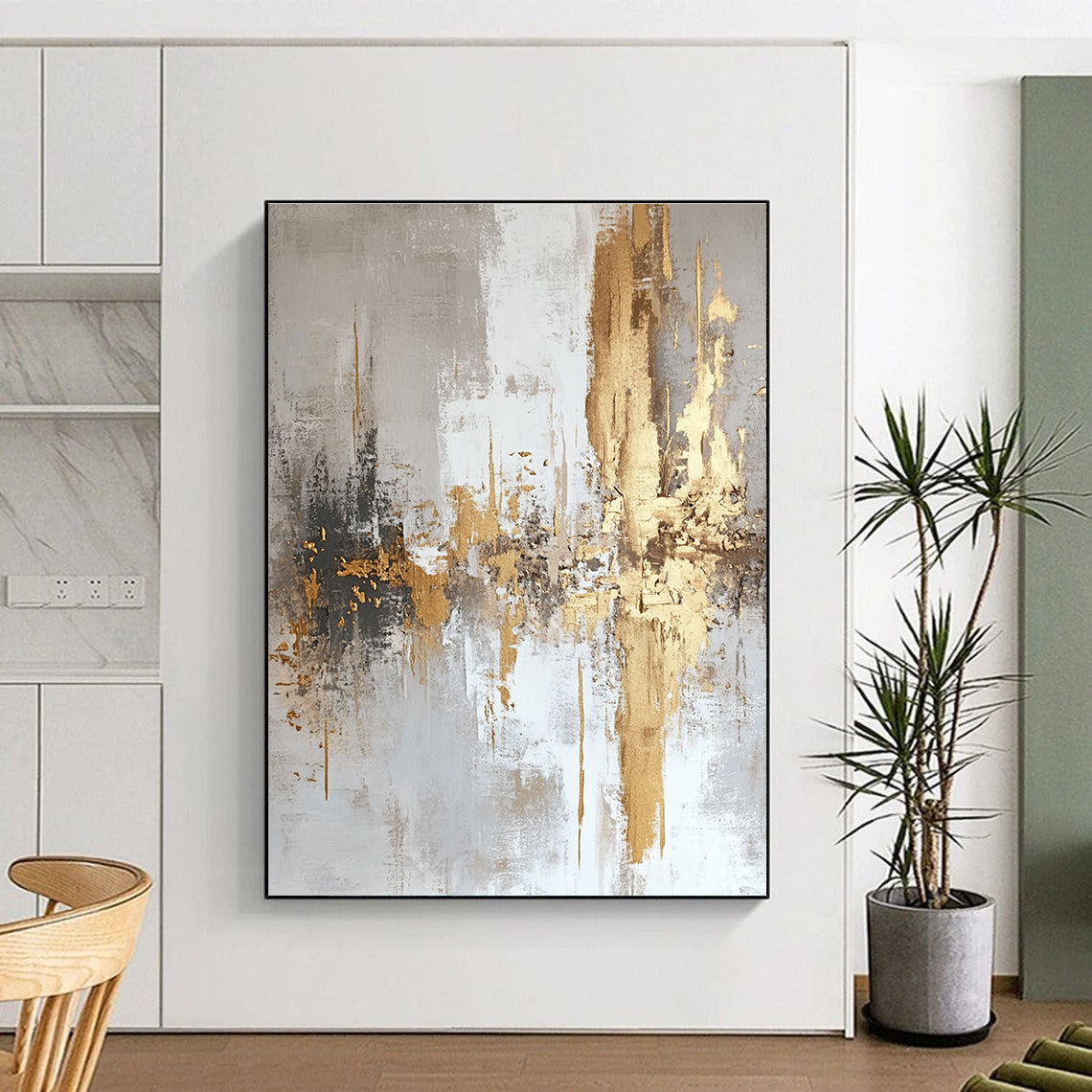 Gold - Accent Abstract for Opulent Dining Room & Luxury Hotel Lobby STSC508
