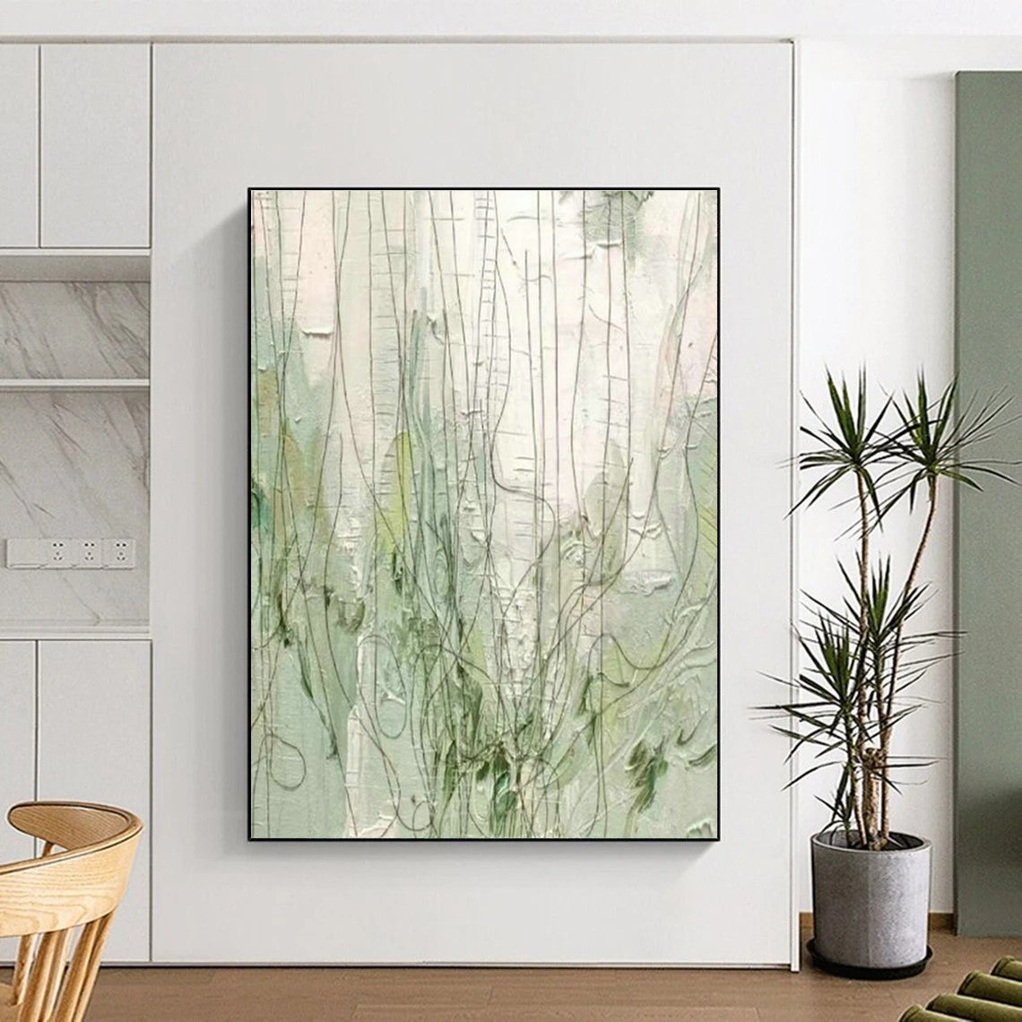 Line Abstract Art for Office & Hallway DLZ0317