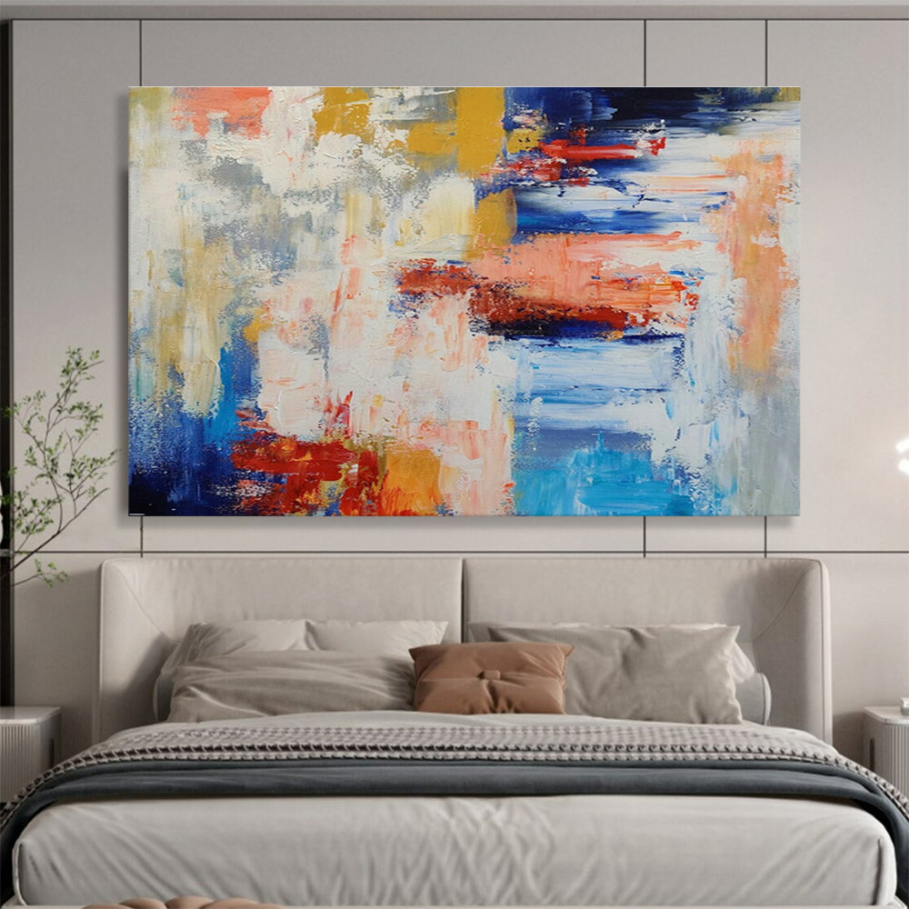 Energetic Color Block Abstract for Creative Coworking Space DLZ3030