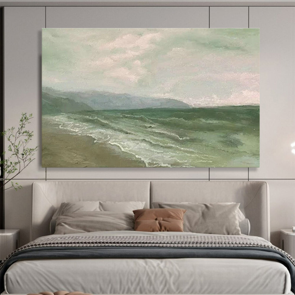 Light - Color Seaside Abstract for Coastal Bed and Breakfast DLZ2988