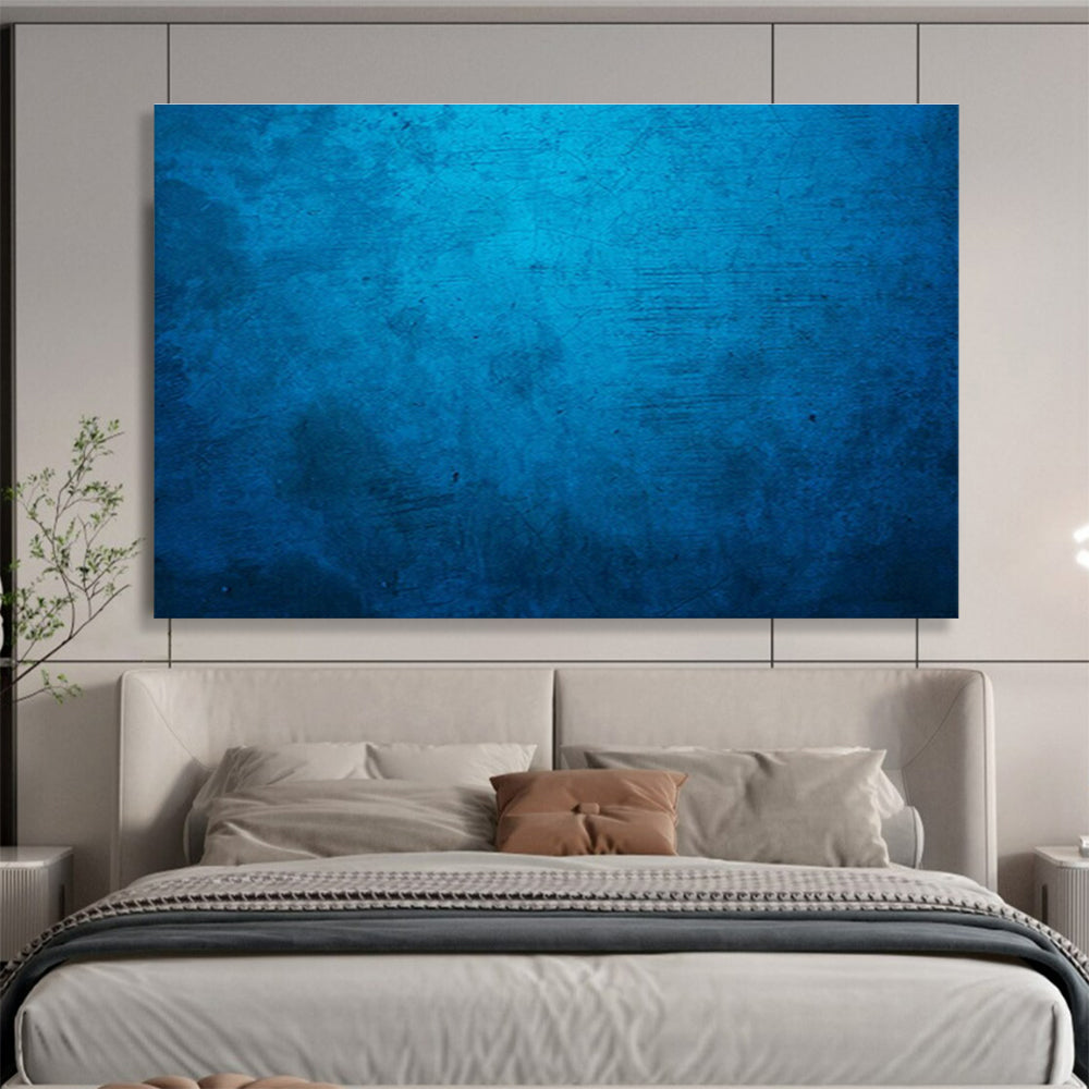 Deep Sea Blue Abstract for Nautical - Themed Restaurant DLZ3000