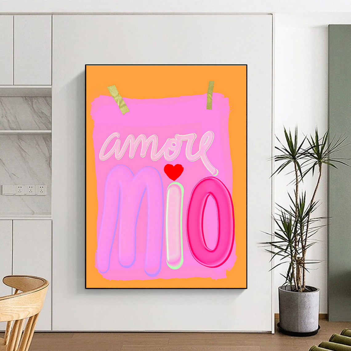 “Amore Mio” Neon Art for Italian Restaurant & Romantic Home Balcony DLZ0645