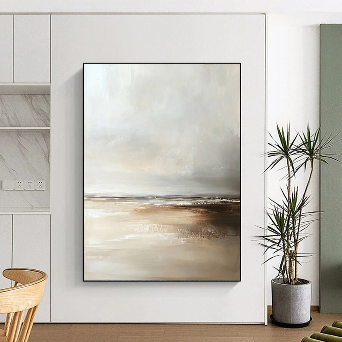 Understated Coastal Art for Minimalist Home & Art Gallery STSC018