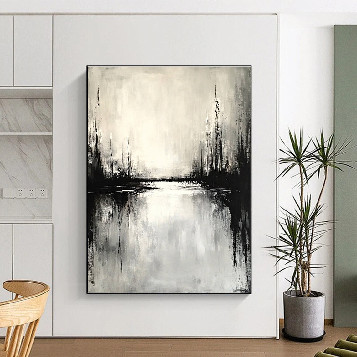 Understated Nature Art for Scandinavian Cottage & Meditation Space STSC022
