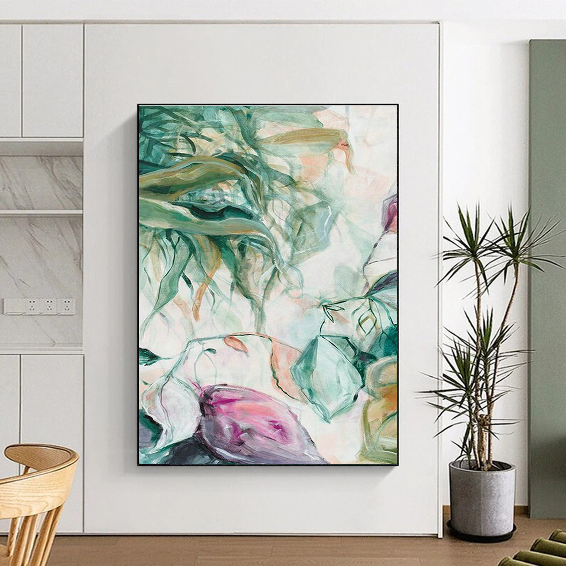 Green Plant & Flower Art for Spa Relaxation Rooms DLZ0141