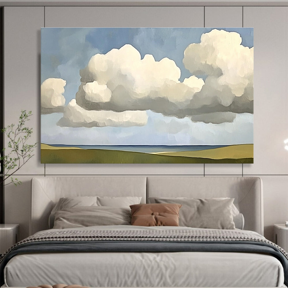 Calm Coastal Art for Scandinavian Home & Wellness Spa SC601