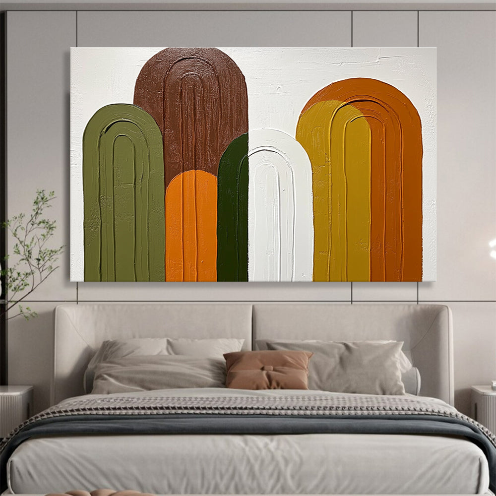 Vibrant Abstract Art for Modern Living Room & Creative Office SC590