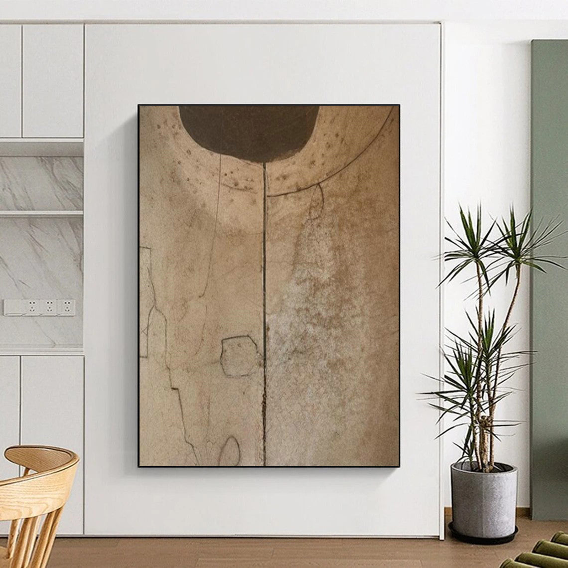 Minimalist Line Sketch Art for Modern Art Gallery & Design Studio DLZ2360