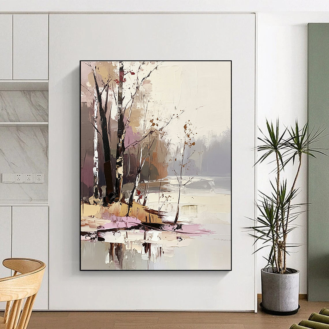 Pastel Forest Lakeside Art for Nature - Inspired Café & Creative Writing Studio STSC1396