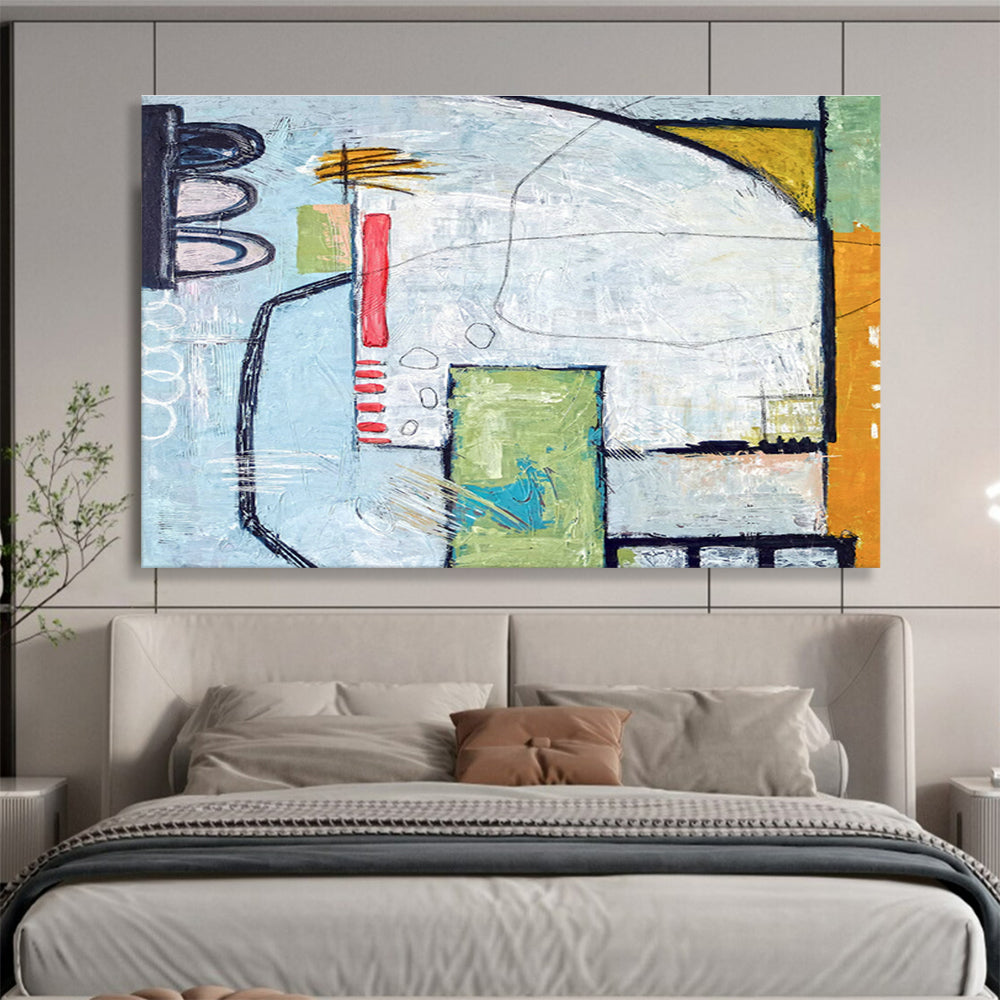 Urban - Element Abstract Art for Industrial - Chic Café DLZ2926