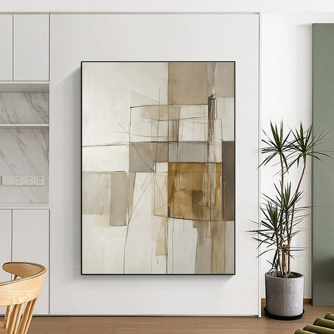 Linear Abstract Geometry for Modern Office & Architectural - Themed Home STSC638