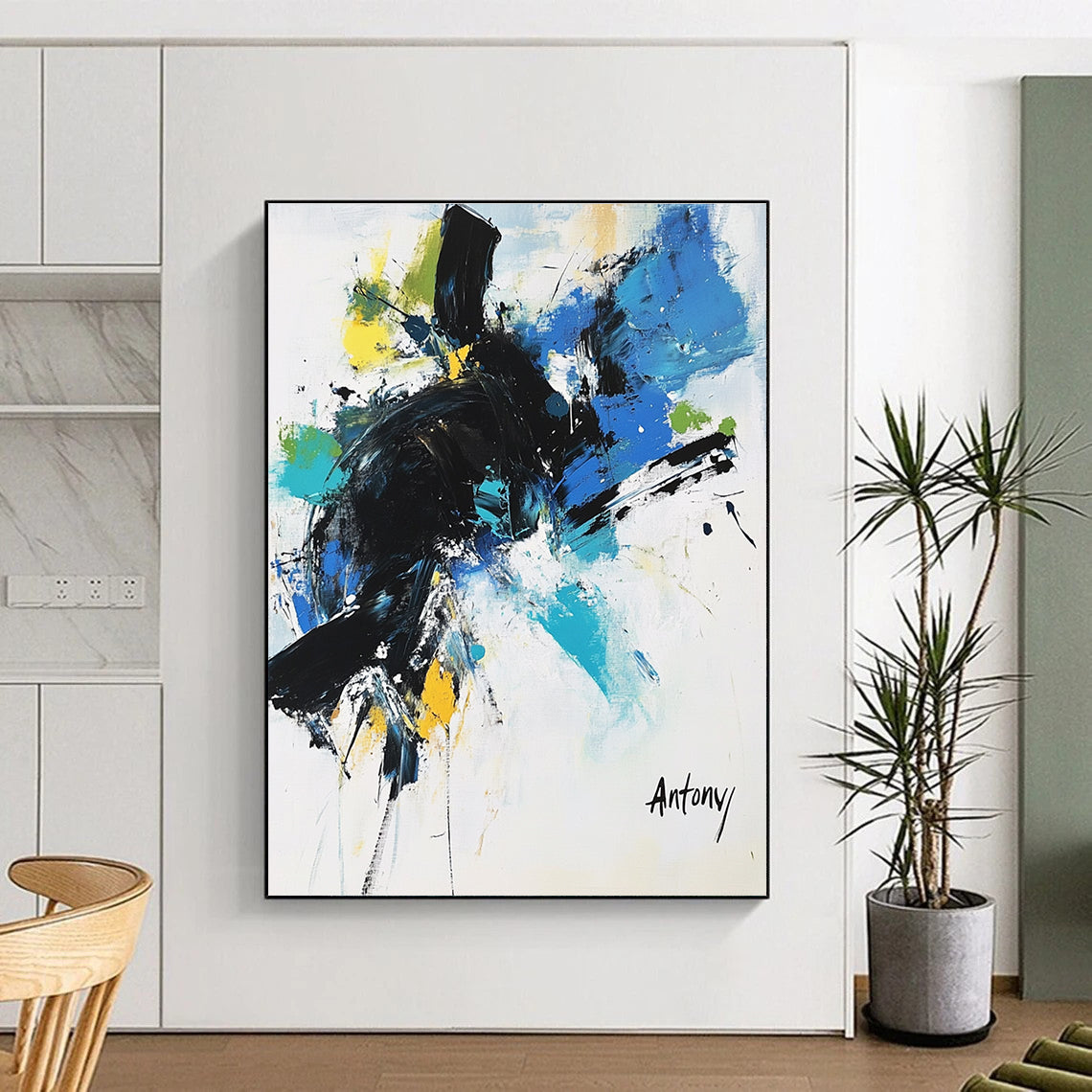 Bold Modern Art for Creative Hub & Art Gallery STSC038