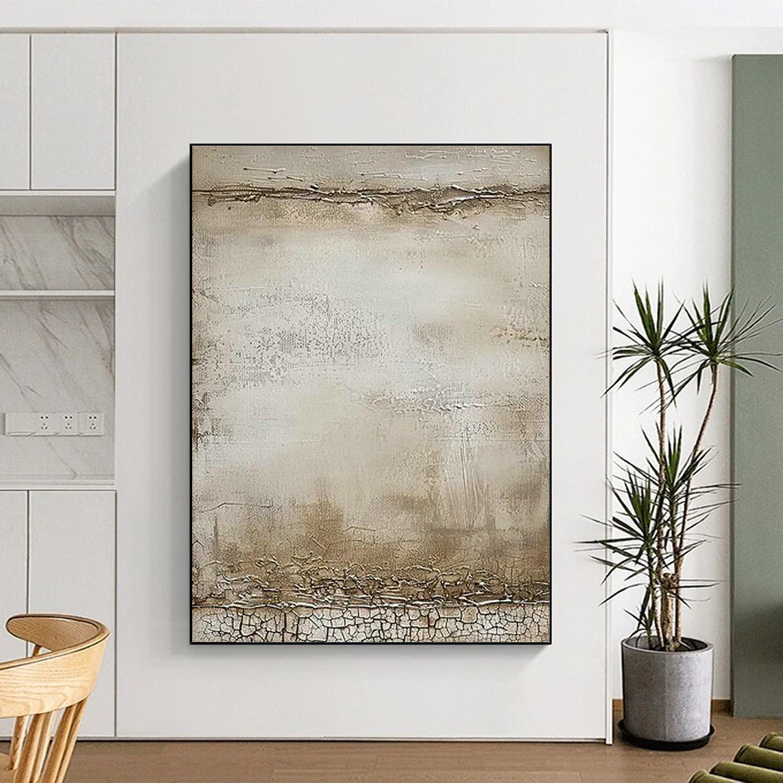 Vintage - Textured Art for Rustic Restaurant Private Dining DLZ0119