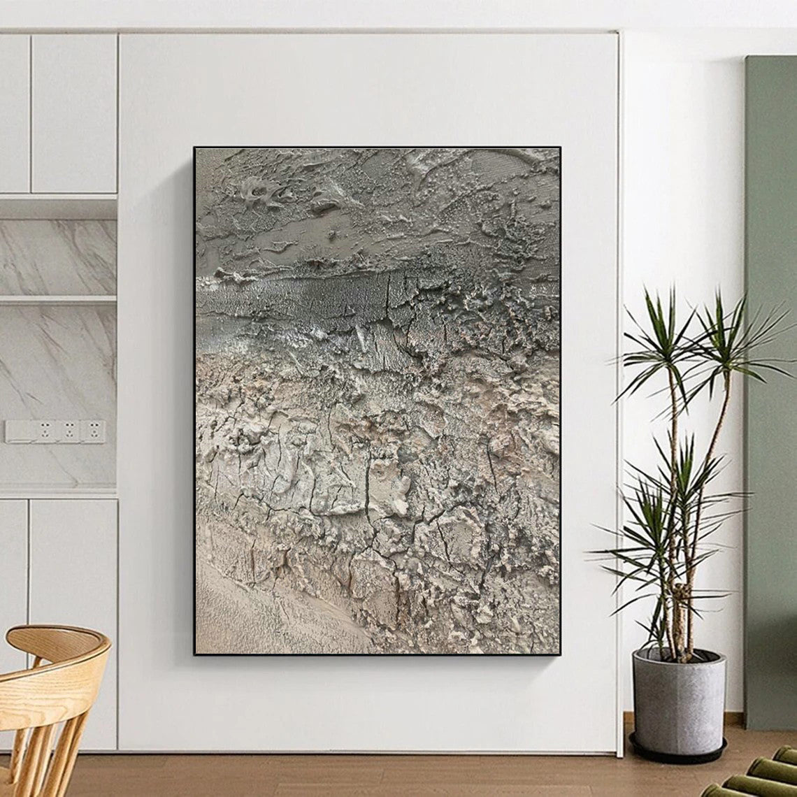 Concrete - Texture Art for Industrial - Style Café Backdrops DLZ0184