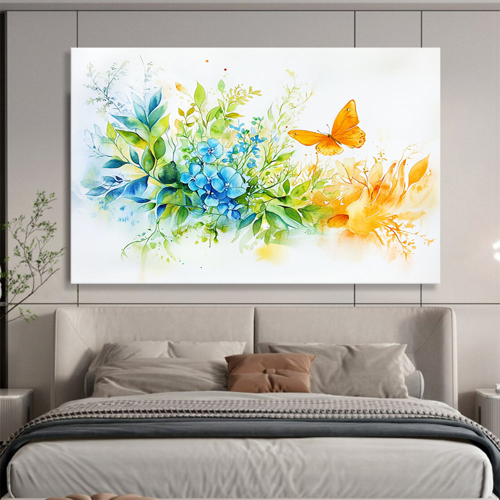 Charming Floral Art for Garden - Themed Home & Bridal Suite SC567