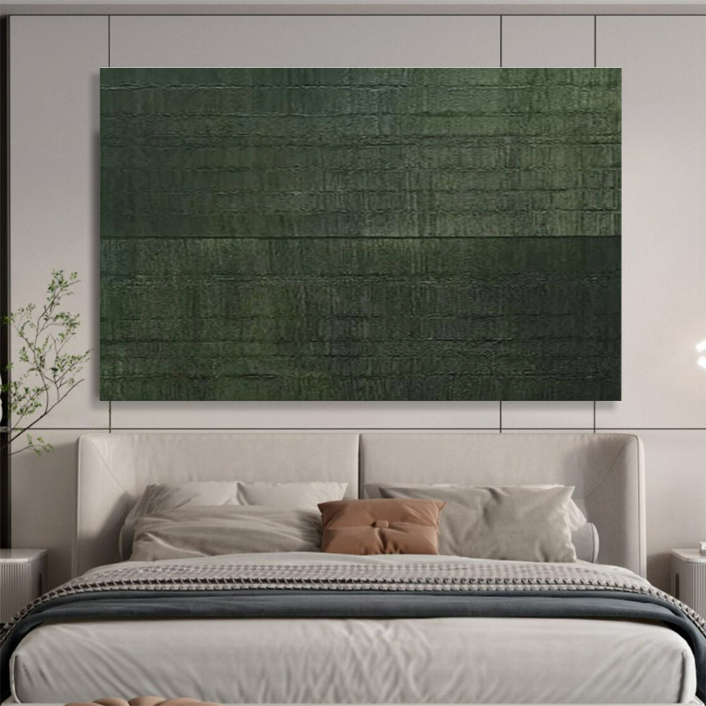 Textured Dark Green Abstract for Forging a Nature - Connected Library Sanctuary DLZ3040