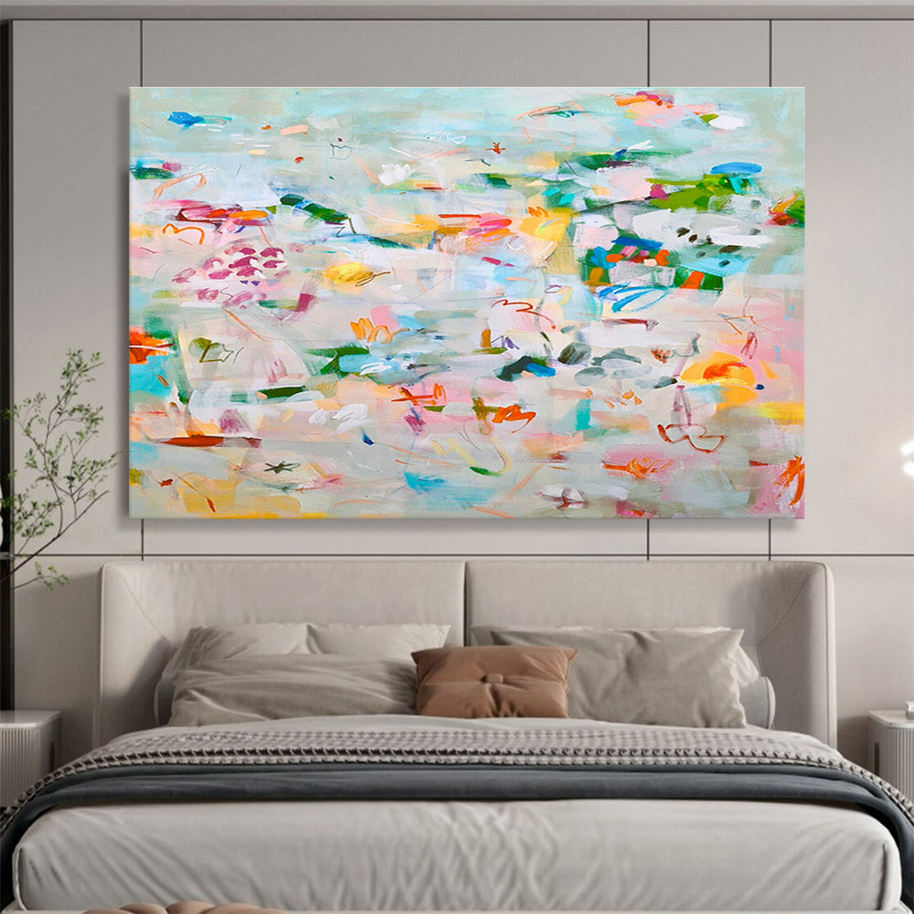 Light - Color Colorful Abstract Art for Bright Home Offices DLZ2420