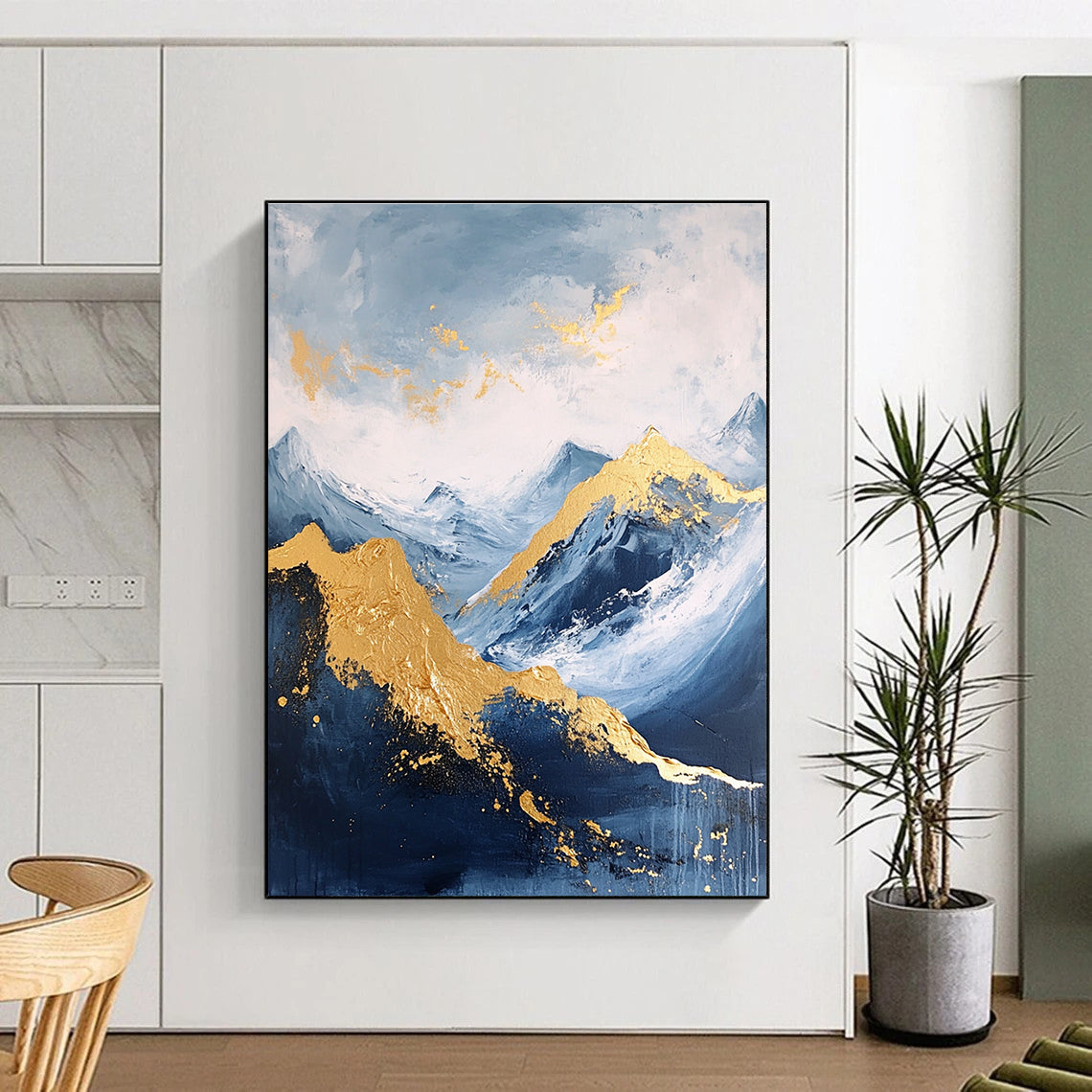 Opulent Landscape Art for Mansion Foyer & High - End Spa STSC013