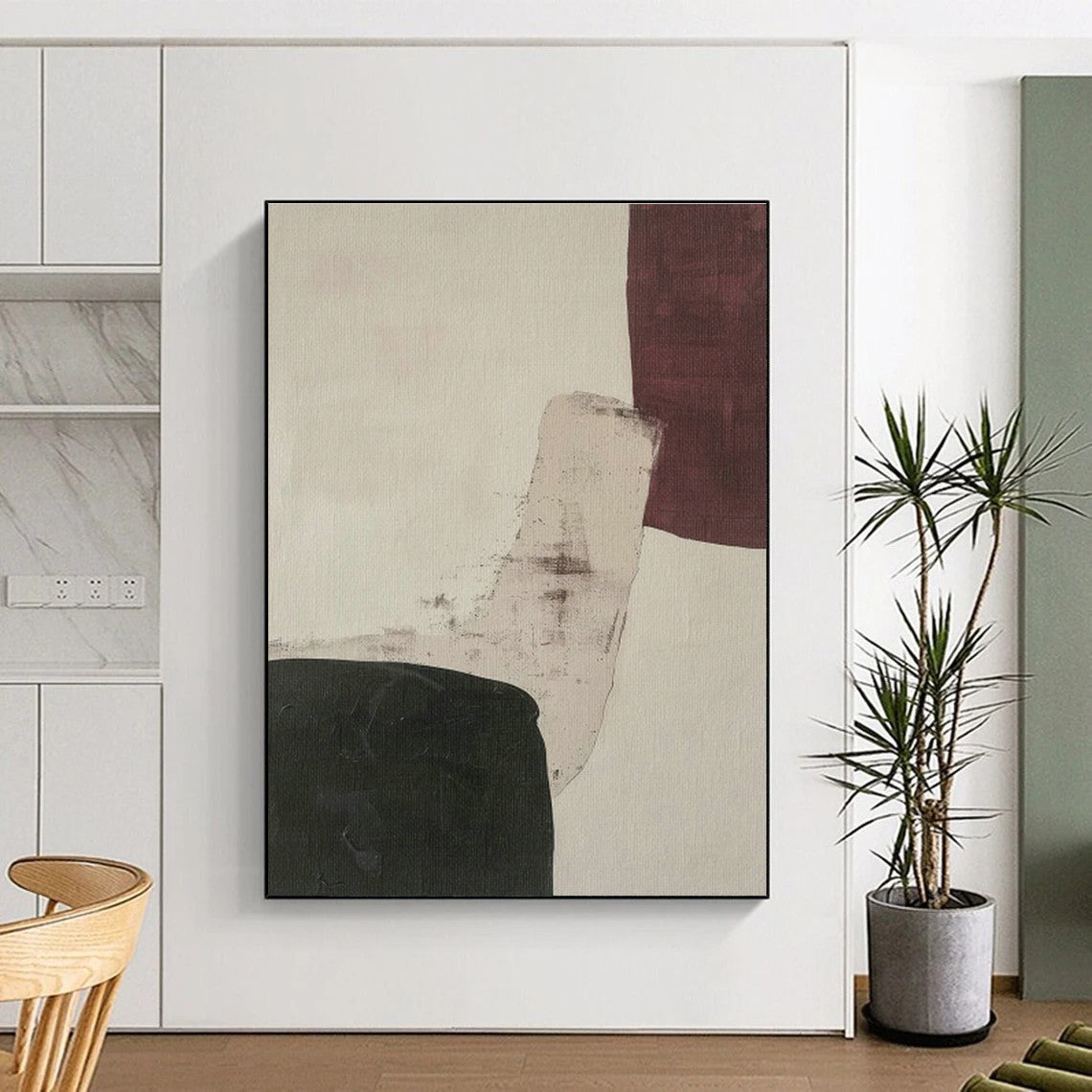Color Block Abstract Art for Contemporary Home & Art Gallery DLZ1159