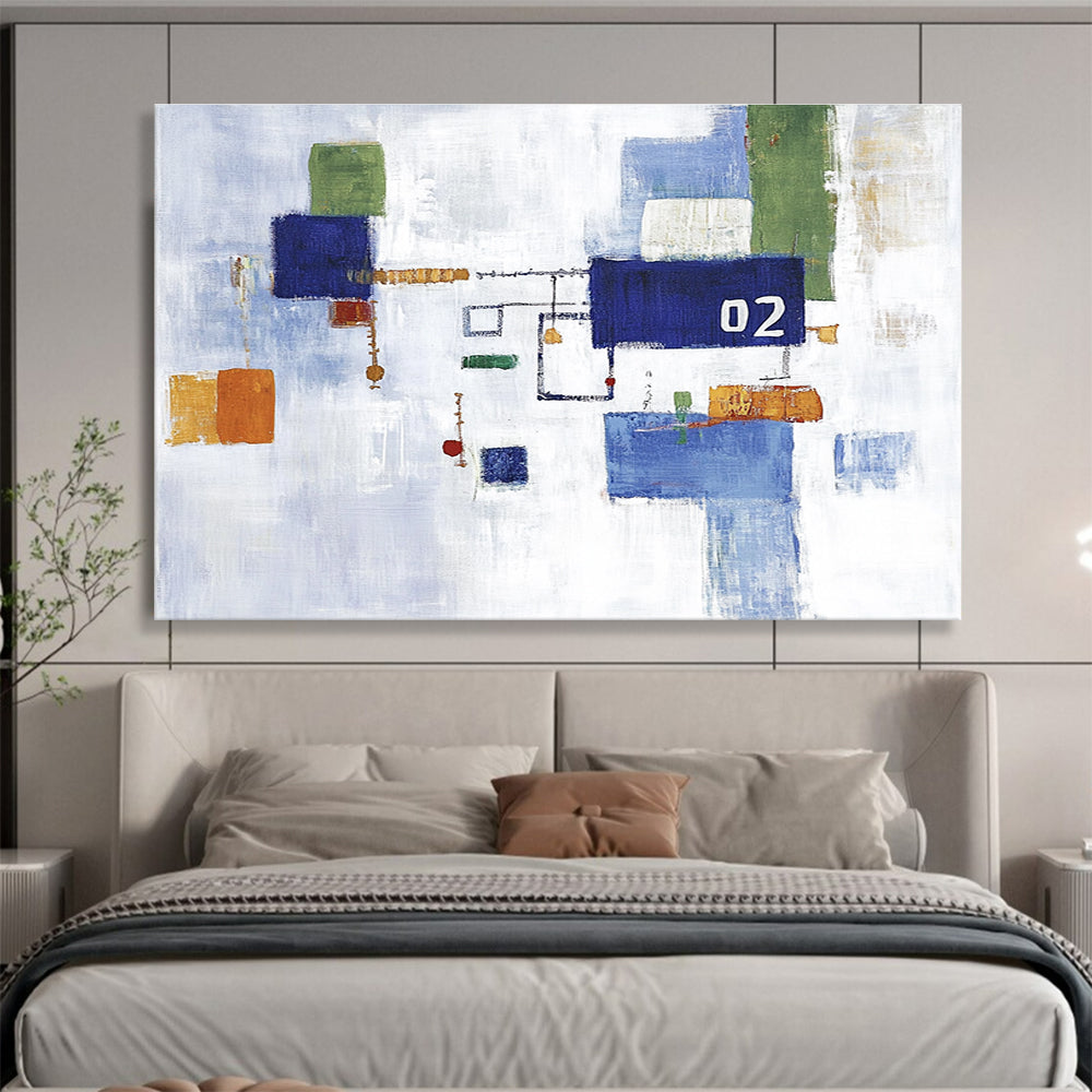 Abstract Geometric “02” Art for Modern Office & Creative Studio SC182