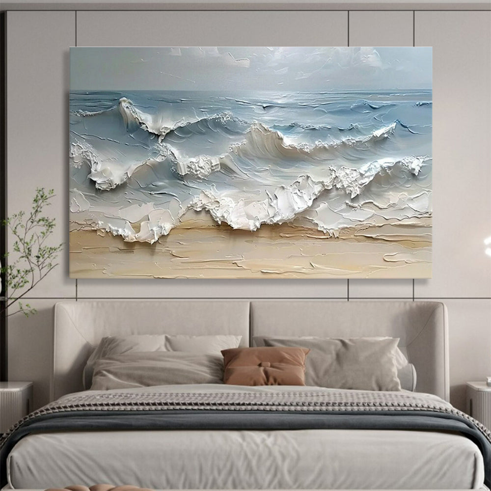 Sea Wave Relief Art for Nautical - Themed Yacht Club Bars DLZ3180