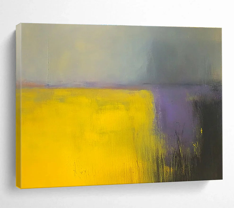 A Minimalist Masterpiece - The Serene Power of a Color Field Abstract ...