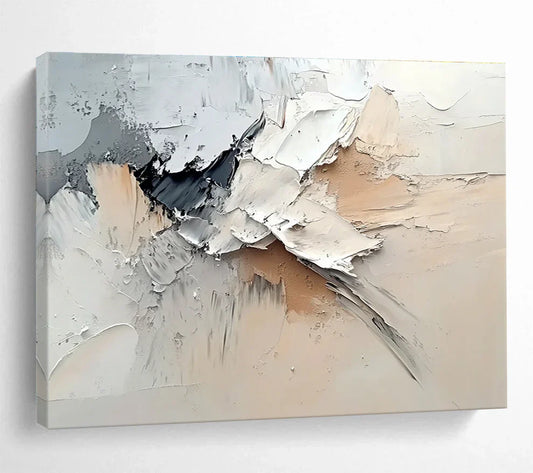 Sculpted Light - A Study in Tonal Abstraction and Texture
