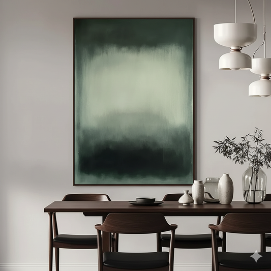 Serenity in Shades: A Comprehensive Analysis of Minimalist Gray Gradient Art