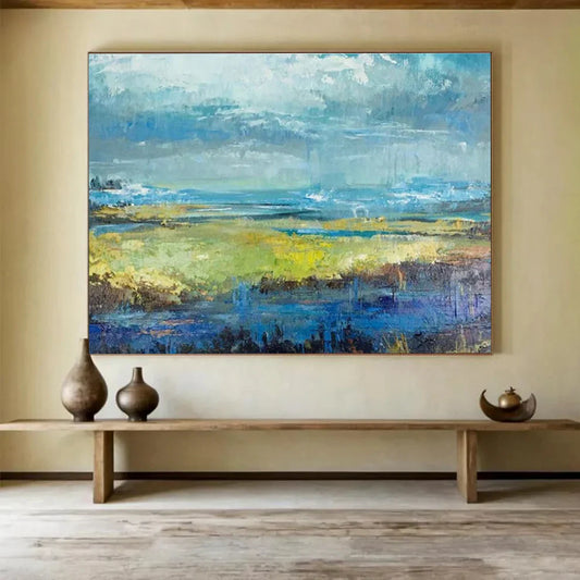 The Enchanting Depths of Blue Abstract Painting - Masterpieces, Artists, and Design Insights